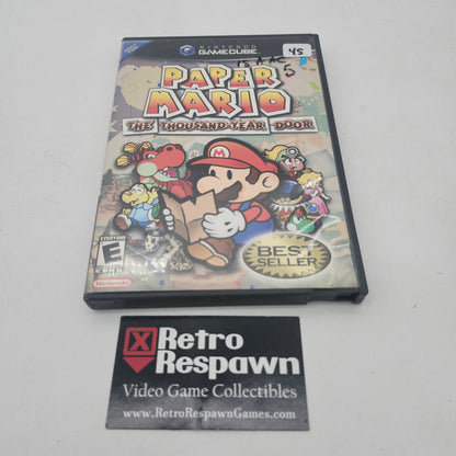 Paper Mario Thousand Year Door - Gamecube (Missing Manual)