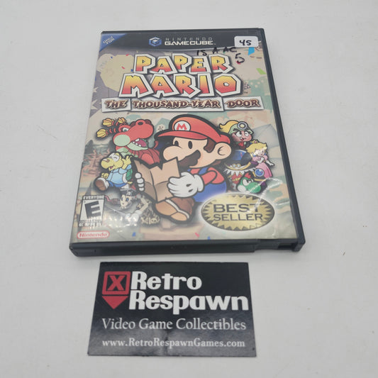 Paper Mario Thousand Year Door - Gamecube (Missing Manual)