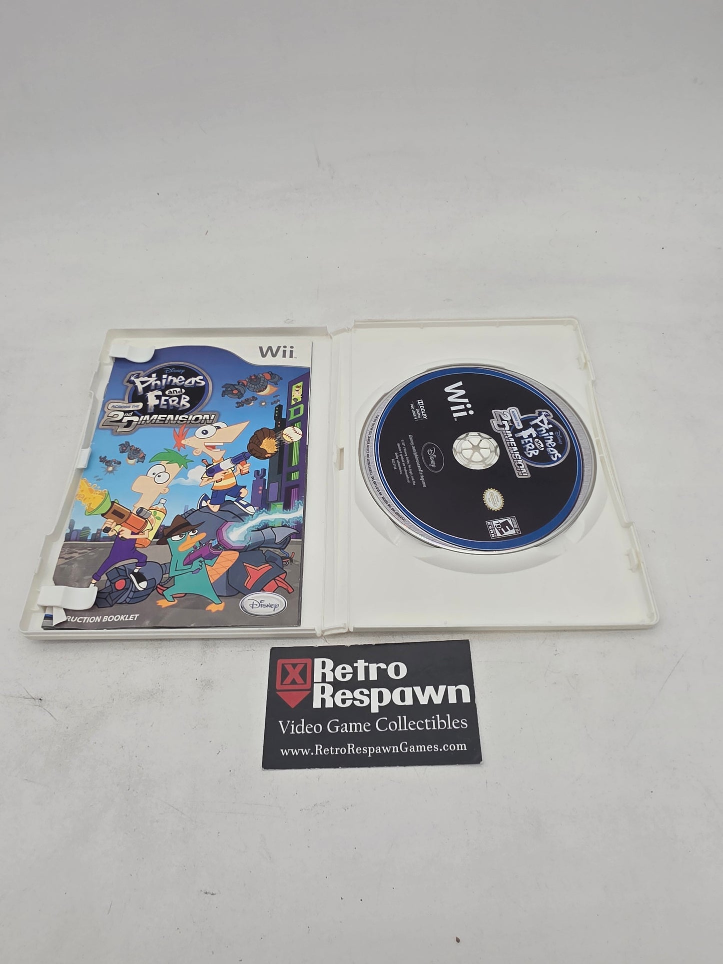 Phineas and Ferb: Across the 2nd Dimension - Wii (Complete)