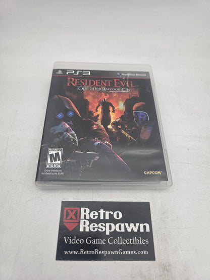 Resident Evil: Operation Raccoon City - Playstation 3 (Complete)