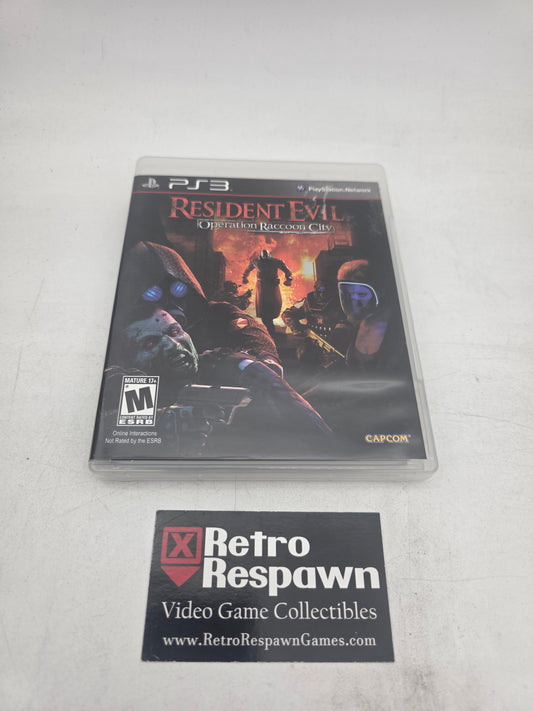 Resident Evil: Operation Raccoon City - Playstation 3 (Complete)