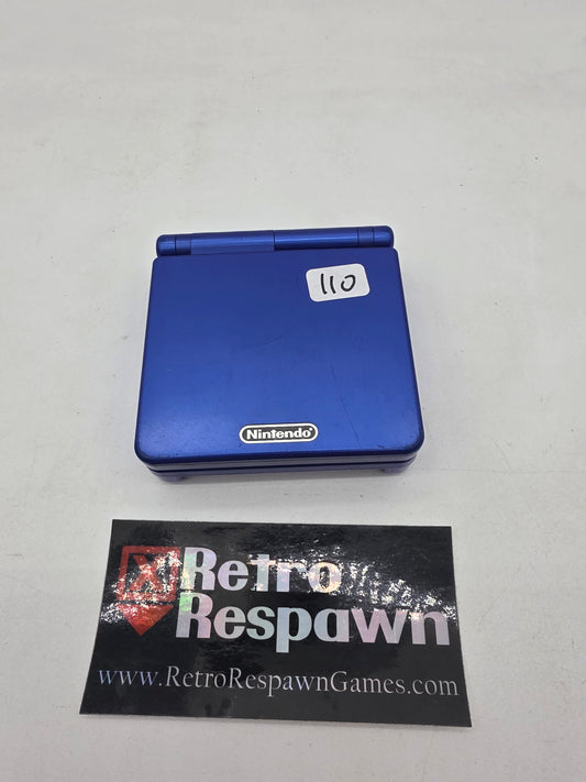 Cobalt Gameboy Advance SP - GameBoy Advance (Console + Charger)