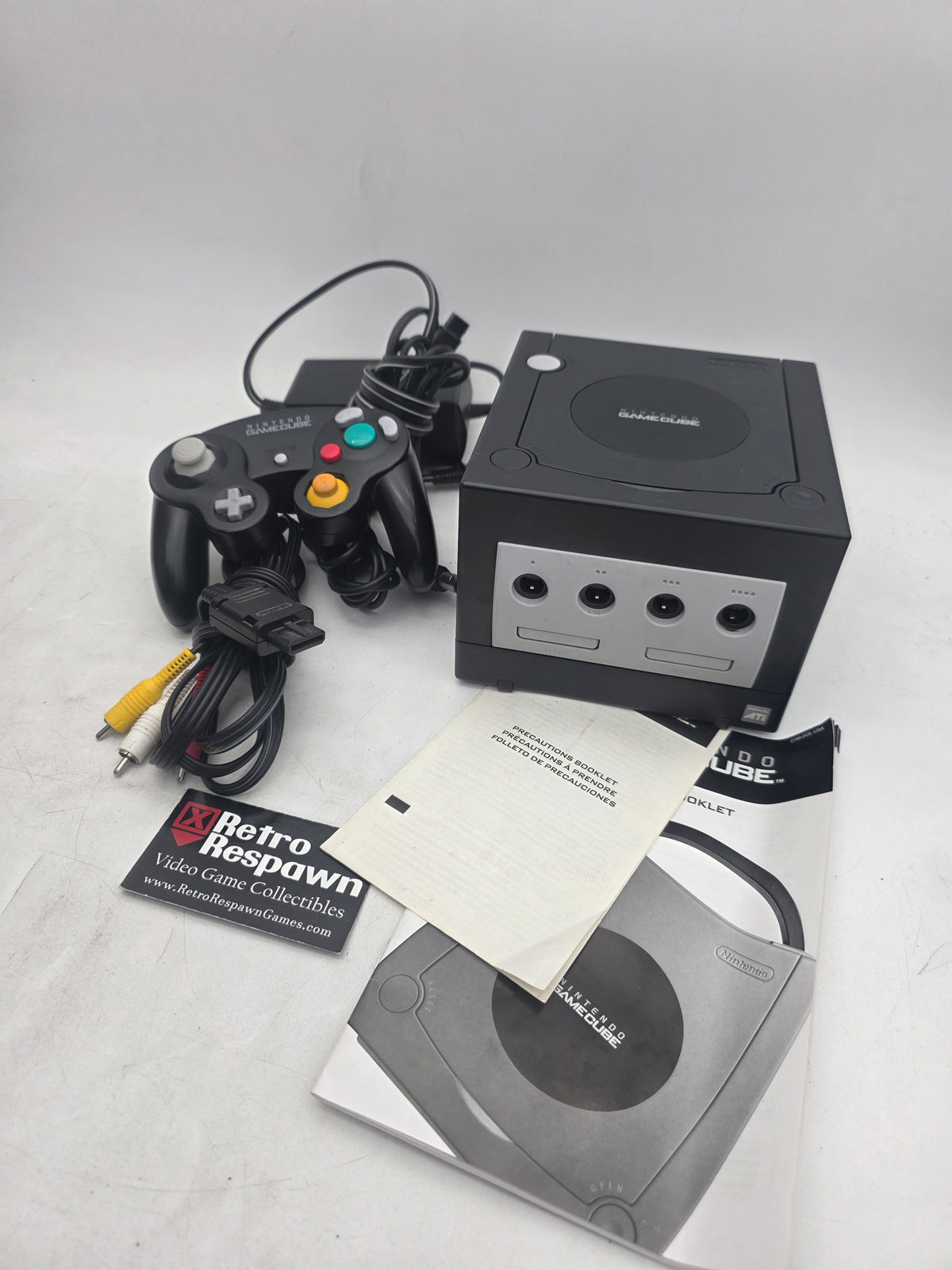 Black GameCube System - Gamecube (Complete)