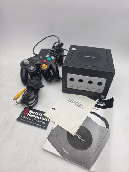 Black GameCube System - Gamecube (Complete)