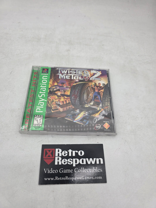 Twisted Metal 2 [Greatest Hits] - Playstation (Complete)