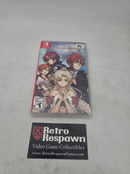 Langrisser I & II - Nintendo Switch (Complete)