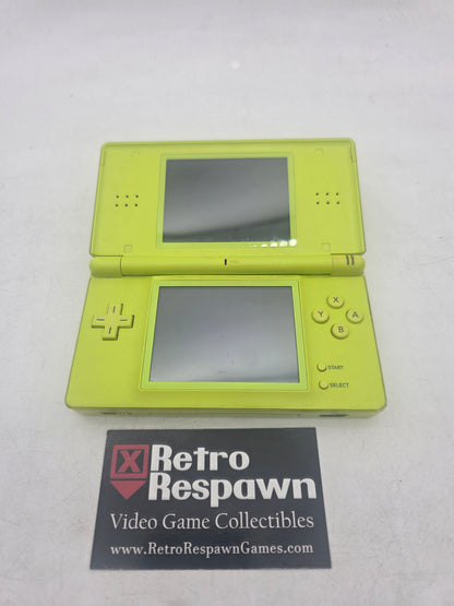 Lime Green Nintendo DS Lite - Nintendo DS (Console + Charger)