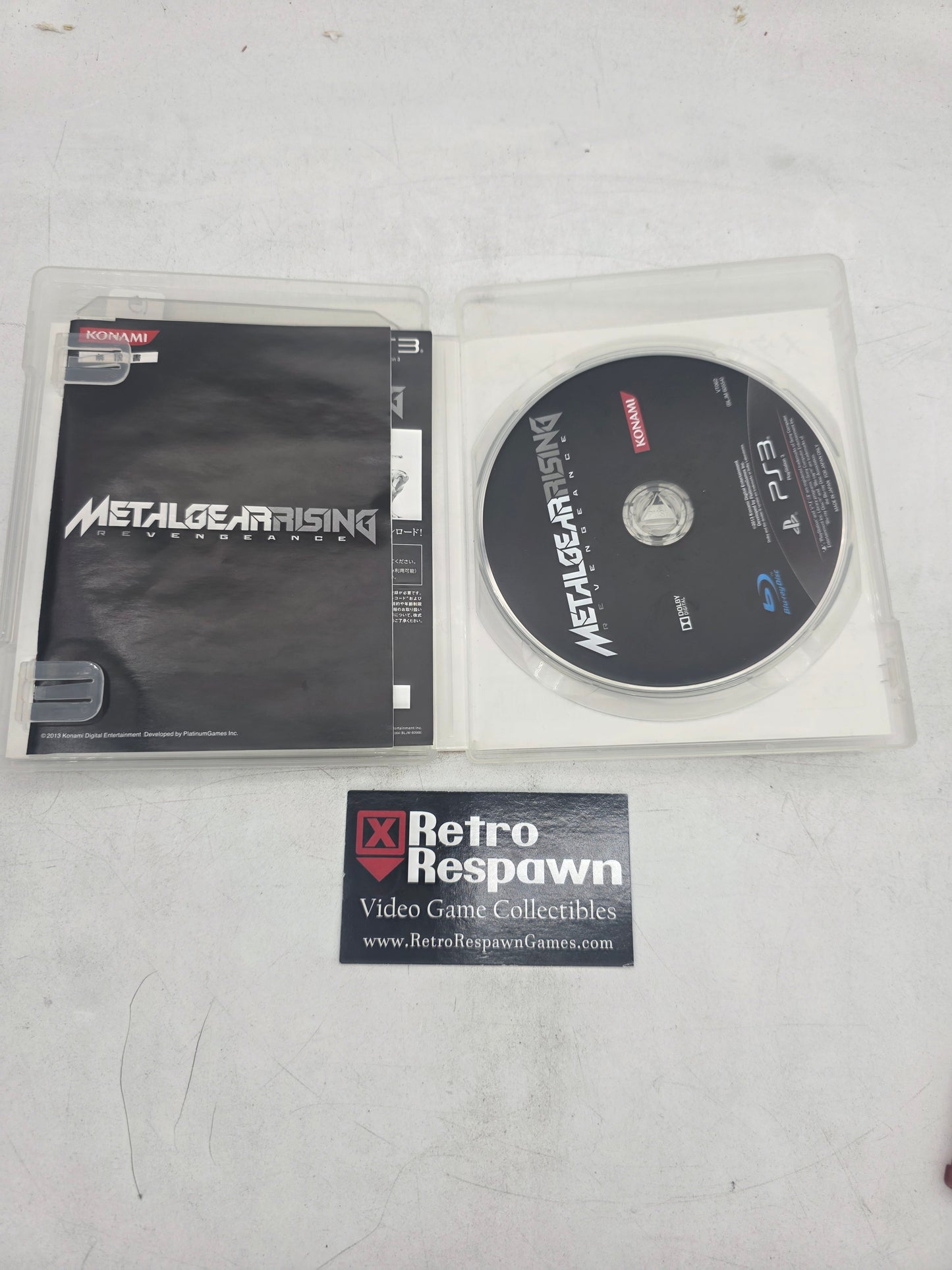 Metal Gear Rising: Revengeance - JP Playstation 3 (Complete)