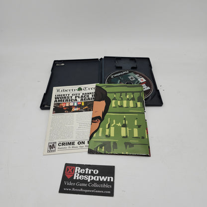 Grand Theft Auto Liberty City Stories - Playstation 2 (Complete w/Map)