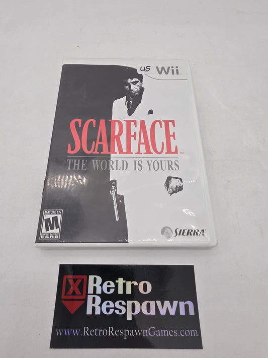 Scarface the World is Yours - Wii (Complete)