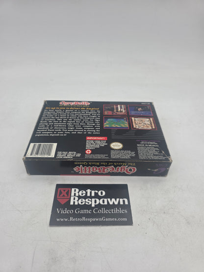 Ogre Battle The March of the Black Queen - Super Nintendo (Complete)