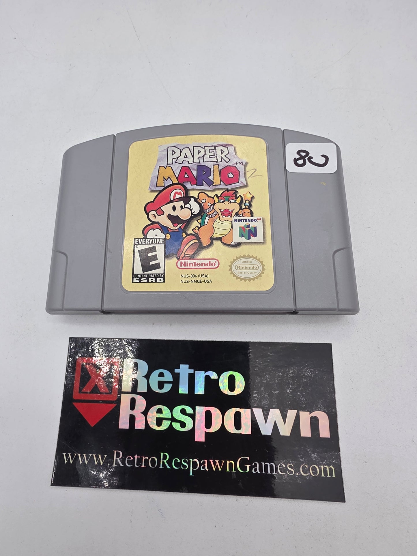 Paper Mario - Nintendo 64 (Game Only)
