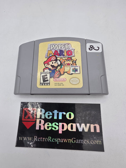 Paper Mario - Nintendo 64 (Game Only)