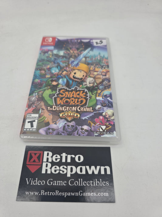Snack World: The Dungeon Crawl Gold - Nintendo Switch (Complete)