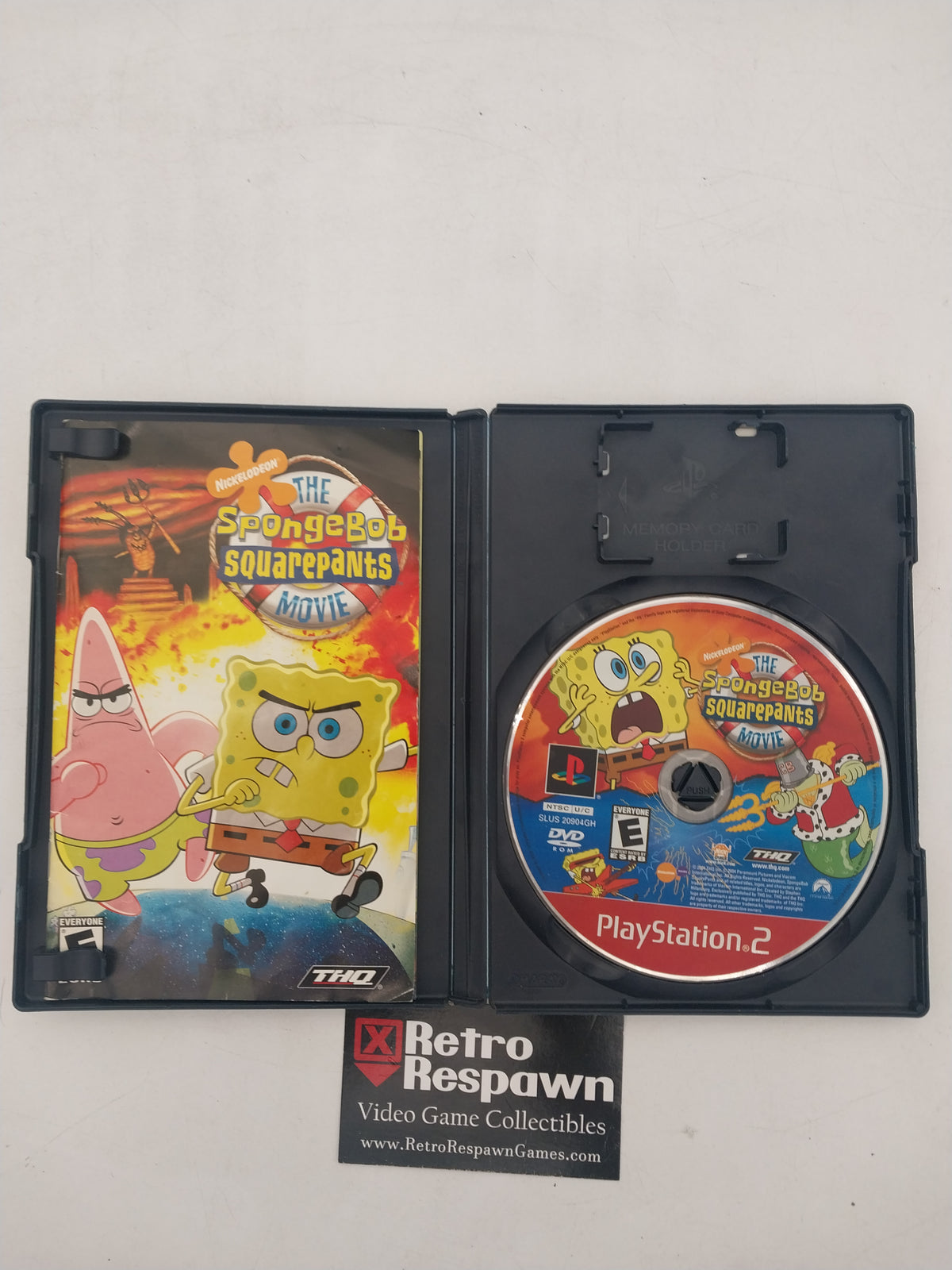 Misprint SpongeBob SquarePants The Movie [Greatest Hits] - Playstation 2 (Complete)