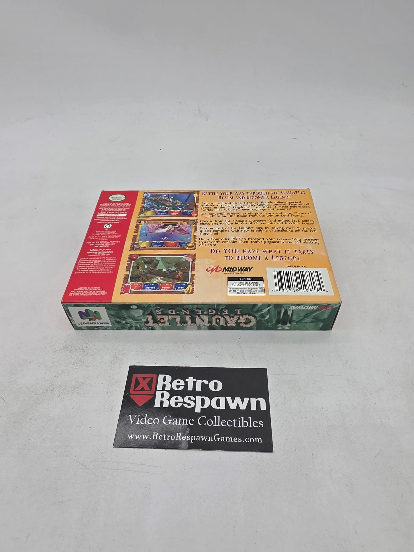 Gauntlet Legends - Nintendo 64 (Complete)