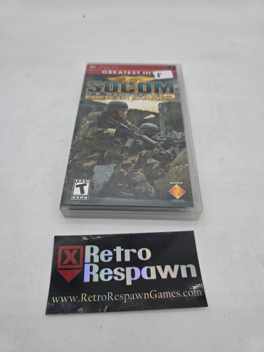 SOCOM US Navy Seals Fireteam Bravo 2 [Greatest Hits] - PSP (Complete)