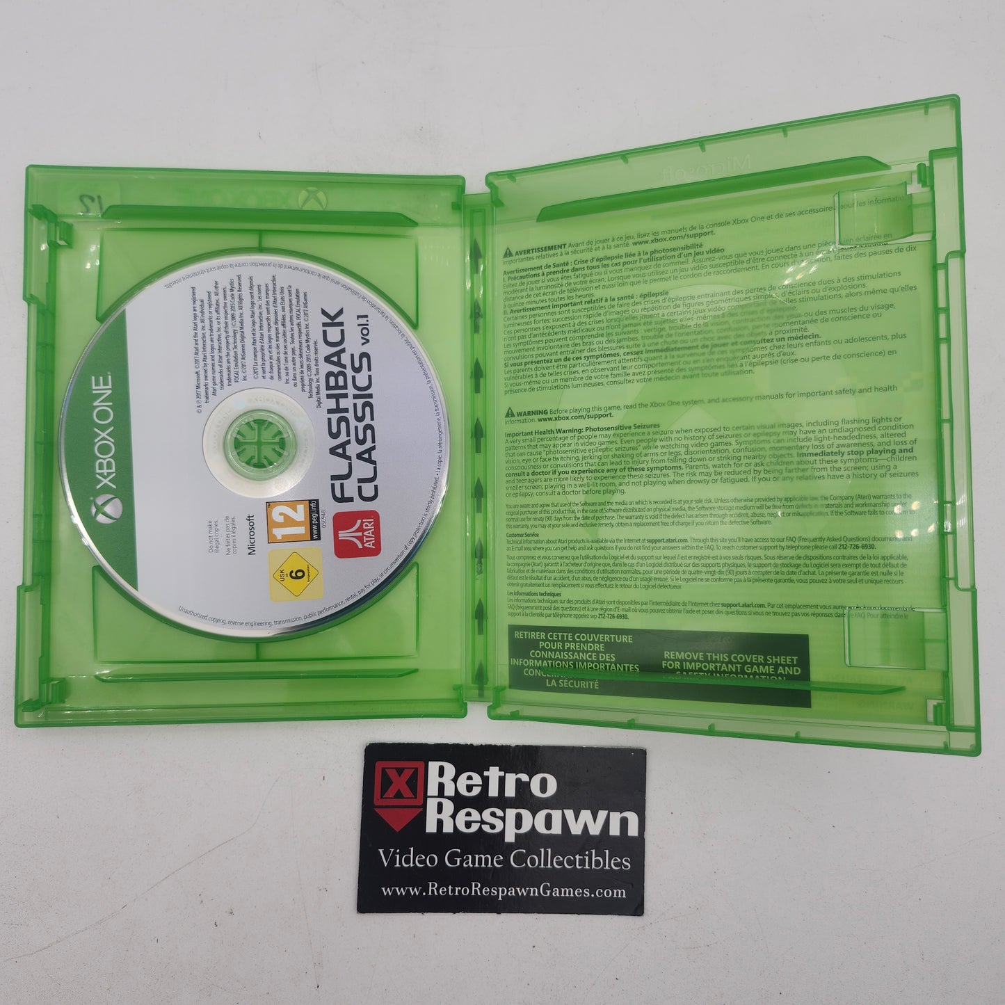 Atari Flashback Classics Vol 1 - PAL Xbox One (Complete)