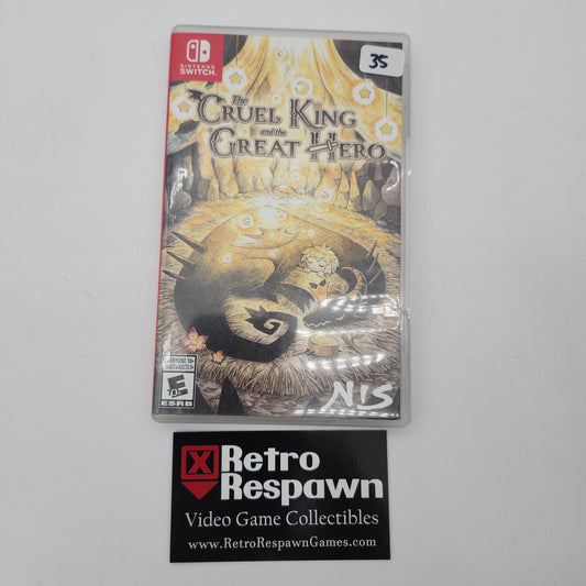 The Cruel King and the Great Hero [Storybook Edition] - Nintendo Switch (Complete)