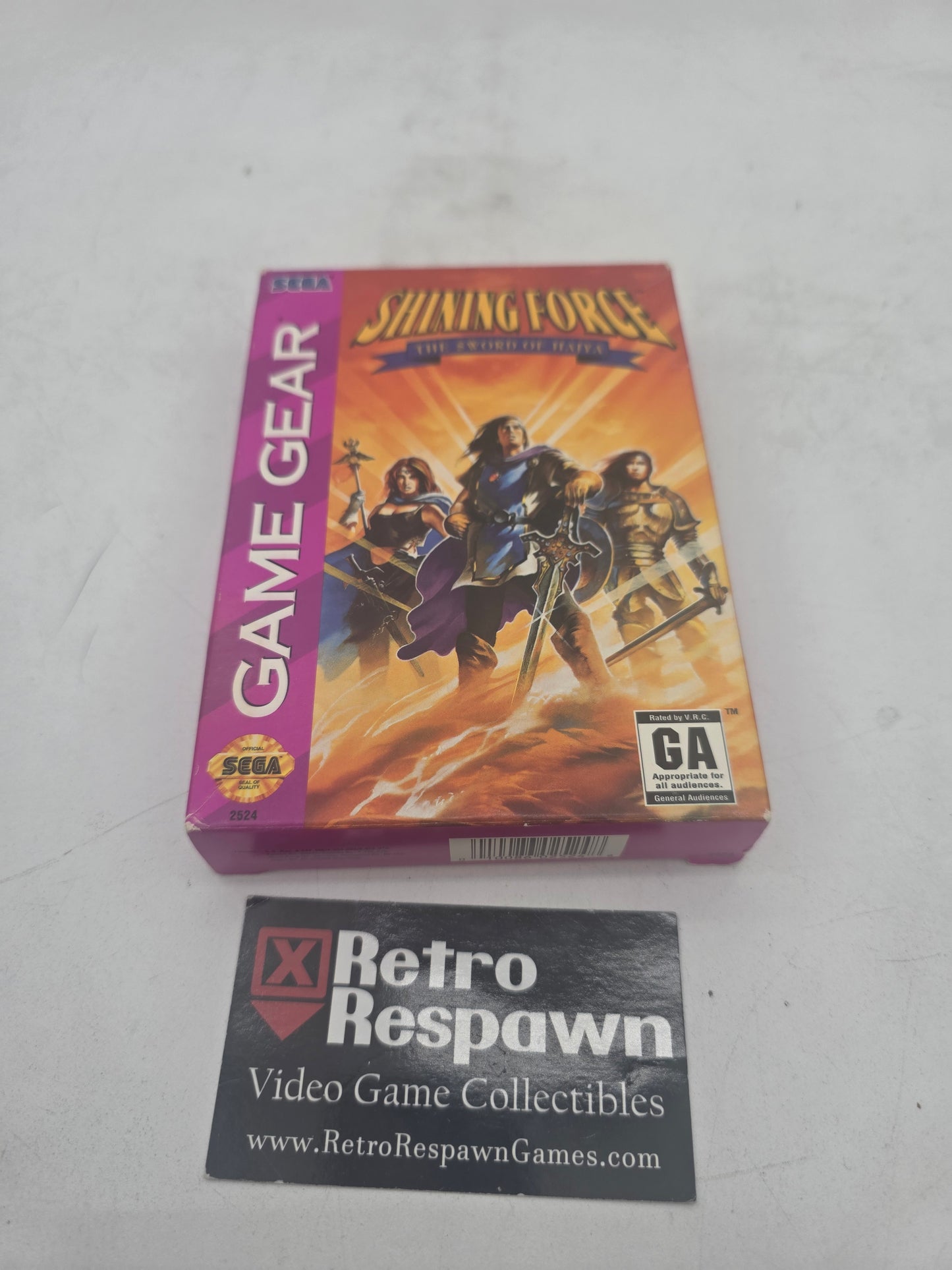 Shining Force Sword of Hajya - Sega Game Gear (Complete)
