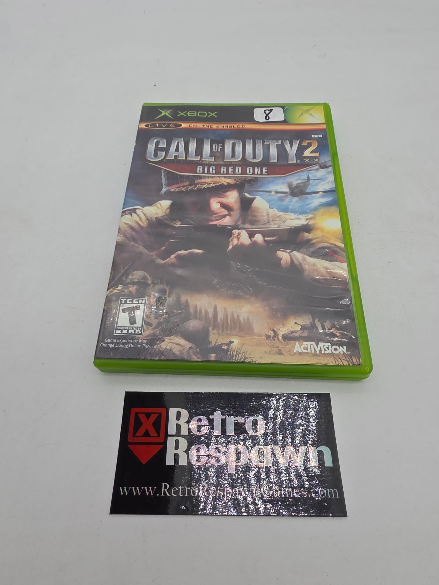 Call of Duty 2 Big Red One - Xbox (Complete)