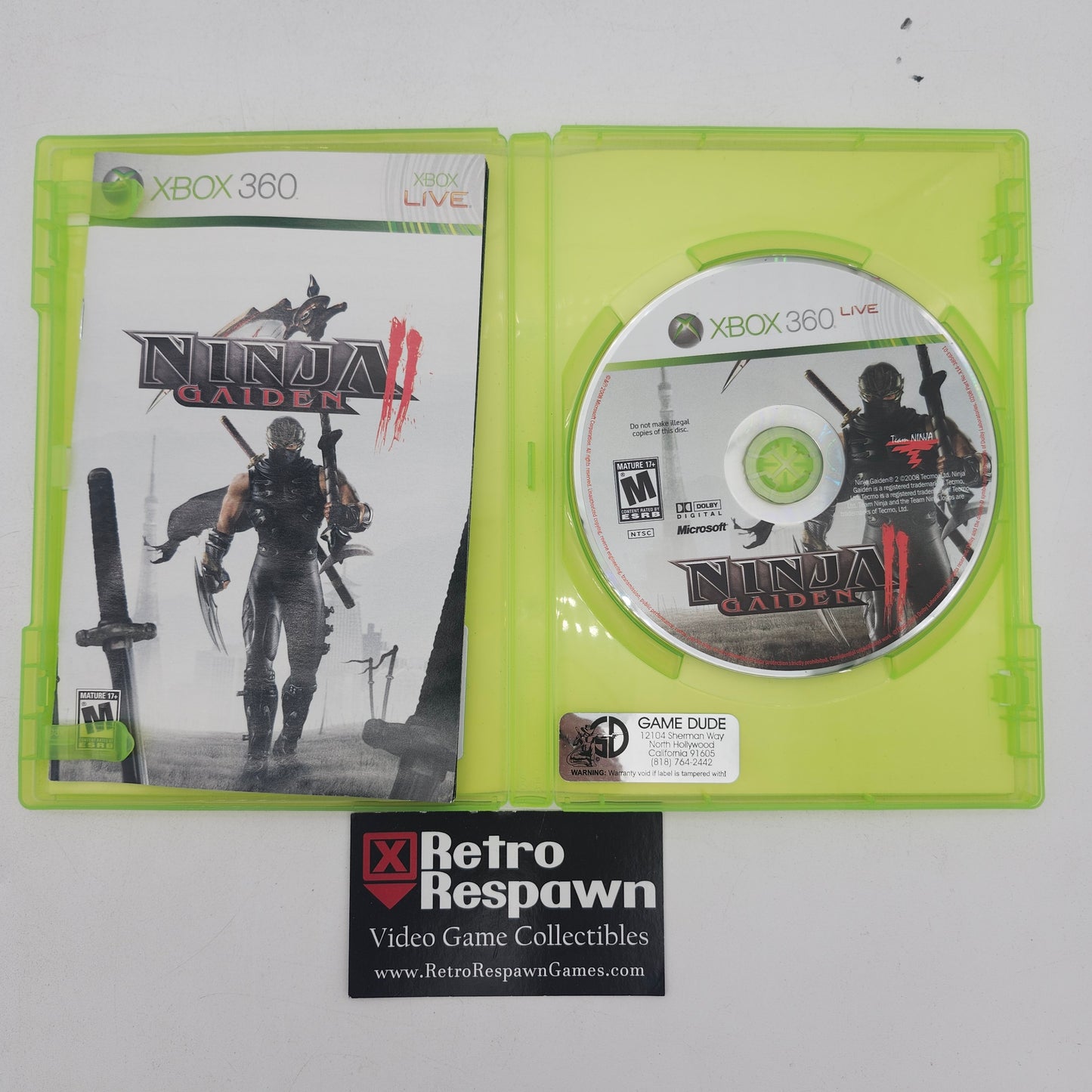 Ninja Gaiden II - Xbox 360 (Complete)