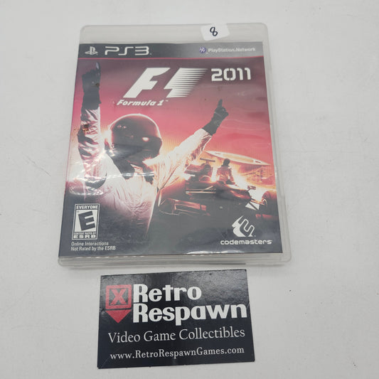 F1 2011 - Playstation 3 (Complete)