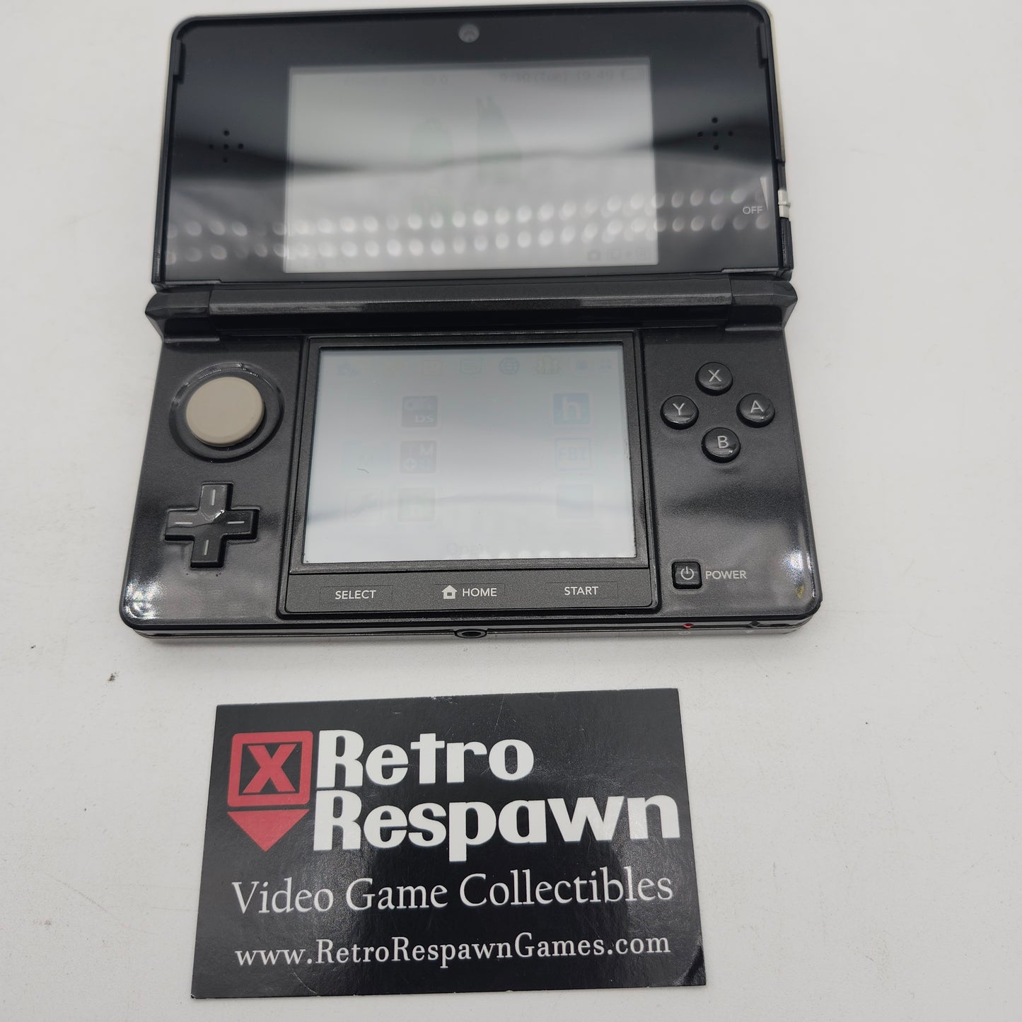 (Modded) Nintendo 3DS Black - Nintendo 3DS (Console + Charger)