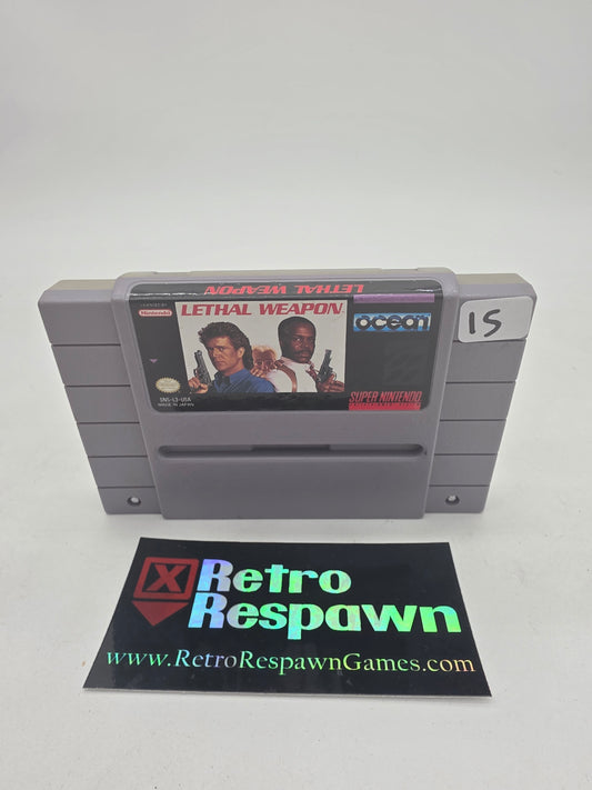 Lethal Weapon - Super Nintendo (Game Only)