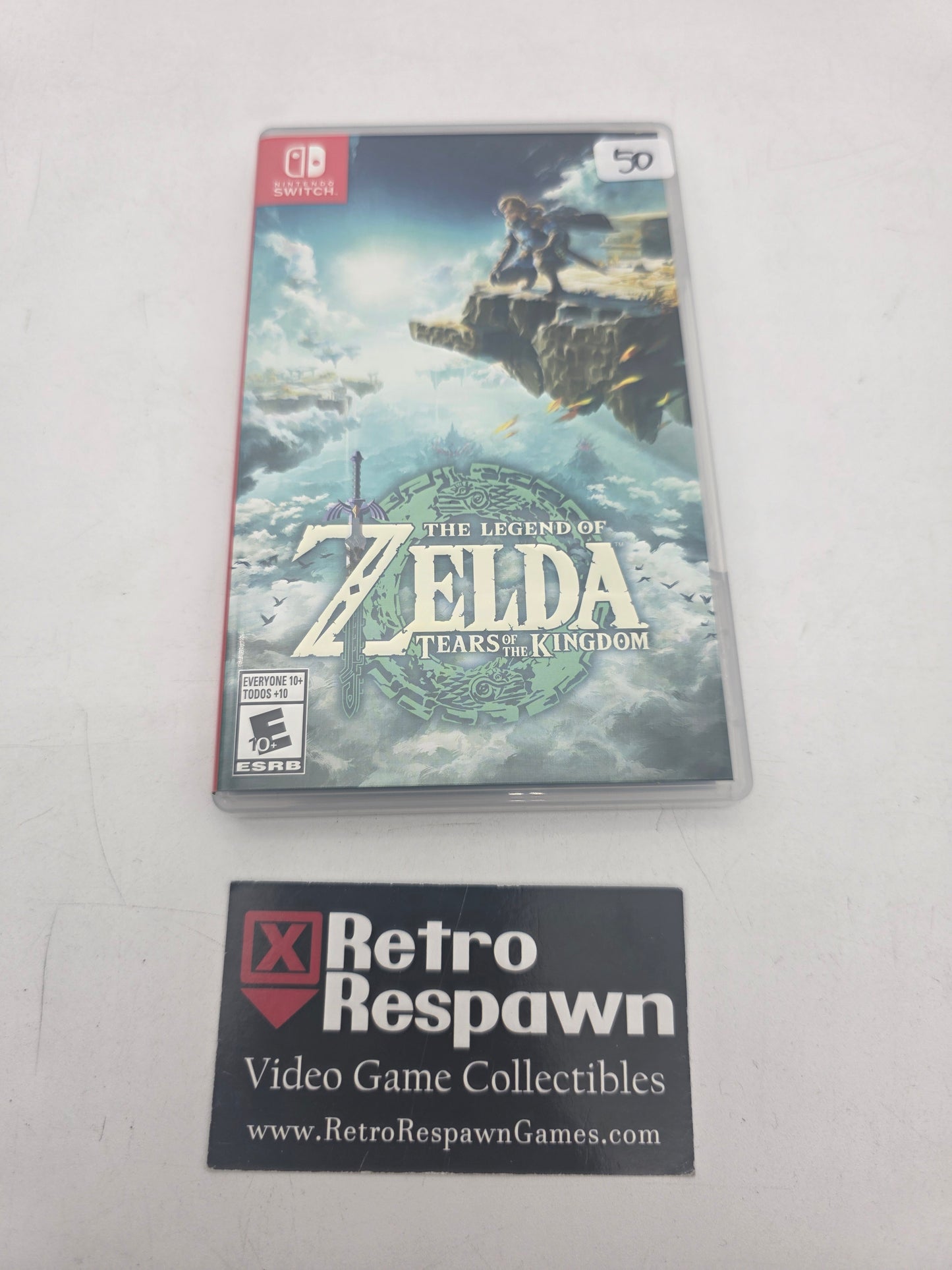 Zelda: Tears Of the Kingdom - Nintendo Switch (Complete)