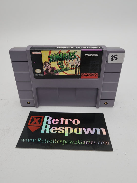 Zombies Ate My Neighbors - Super Nintendo (Game Only)