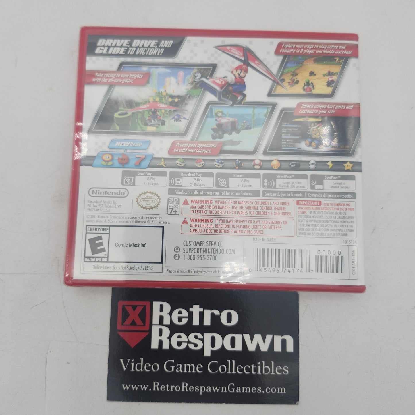 Mario Kart 7 - Nintendo 3DS (Sealed)