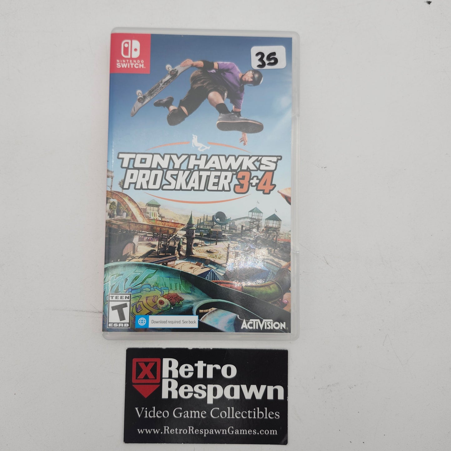 Tony Hawk's Pro Skater 3 + 4 - Nintendo Switch (Complete)