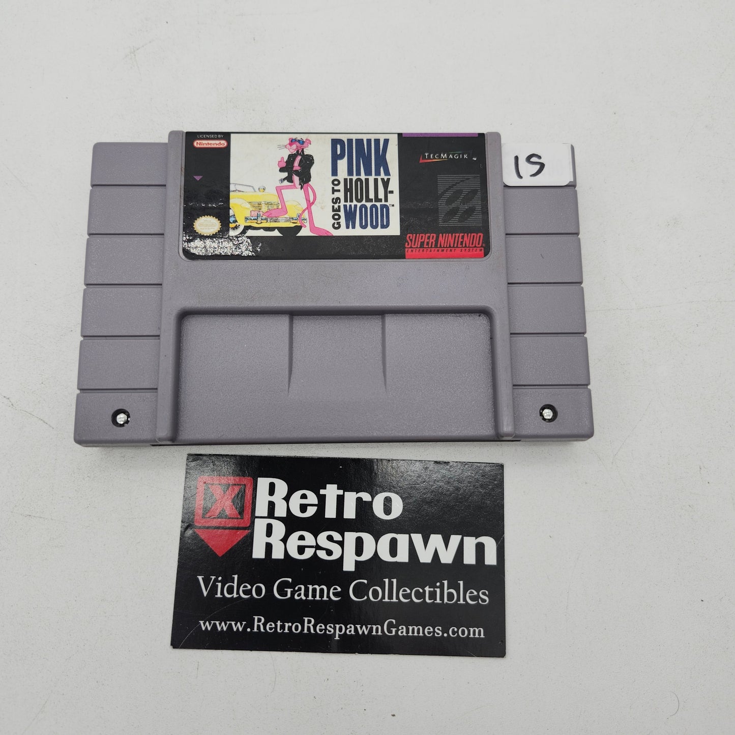 Pink Goes to Hollywood - Super Nintendo (Game Only)