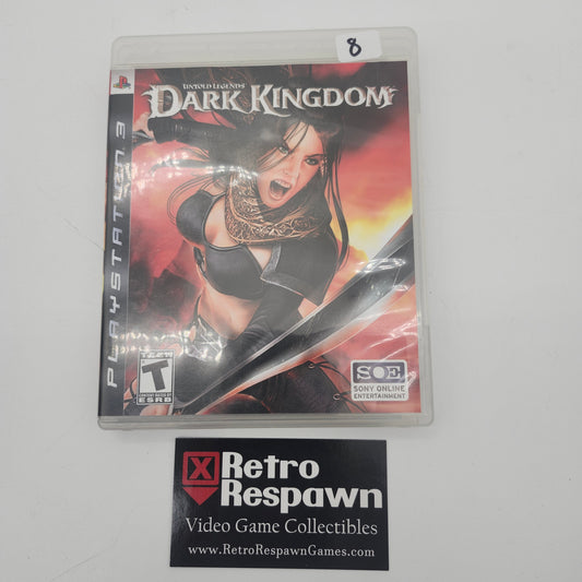 Untold Legends Dark Kingdom - Playstation 3 (Complete)