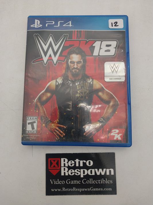 WWE 2K18 - Playstation 4 (Complete)