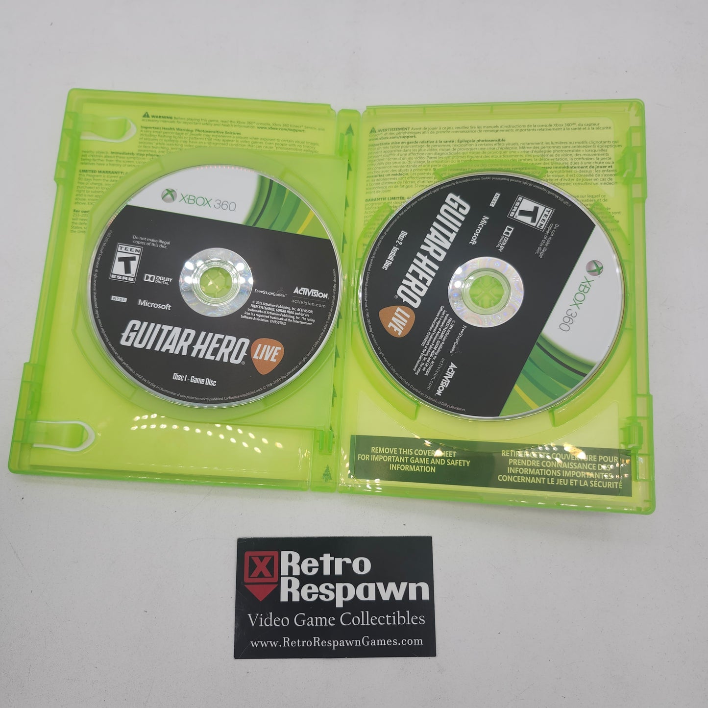 Guitar Hero Live - Xbox 360 (Complete)
