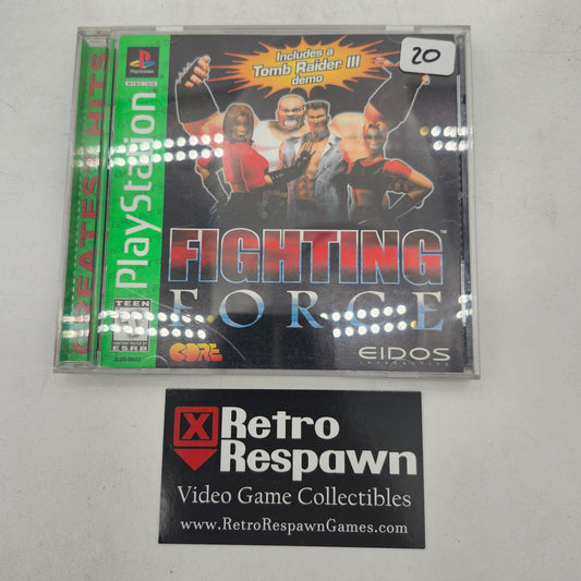 FAighting Force [Greatest Hits] - Playstation (Complete)