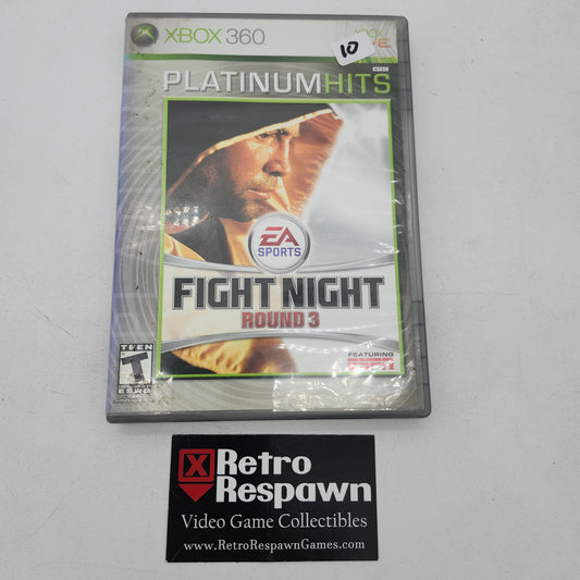 Fight Night Round 3 [Platinum Hits] - Xbox 360 (Complete)