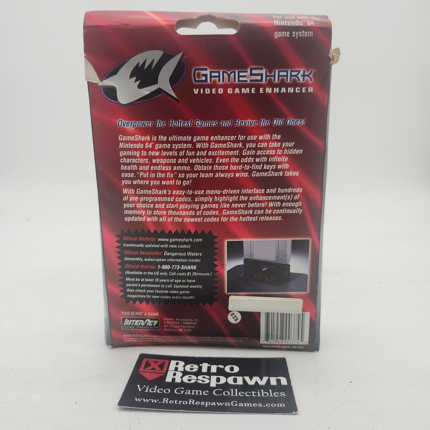 Gameshark 2.0 - Nintendo 64 (Complete)