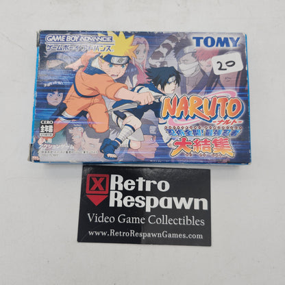 Naruto: Ninjutsu Zenkai! Saikyou Ninja Daikesshu - JP GameBoy Advance (Complete)