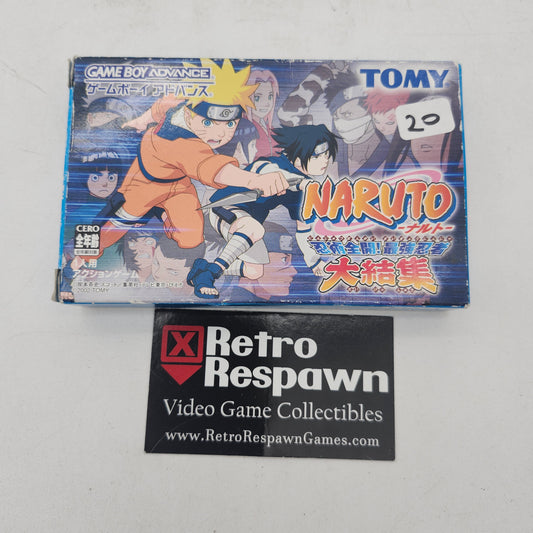Naruto: Ninjutsu Zenkai! Saikyou Ninja Daikesshu - JP GameBoy Advance (Complete)