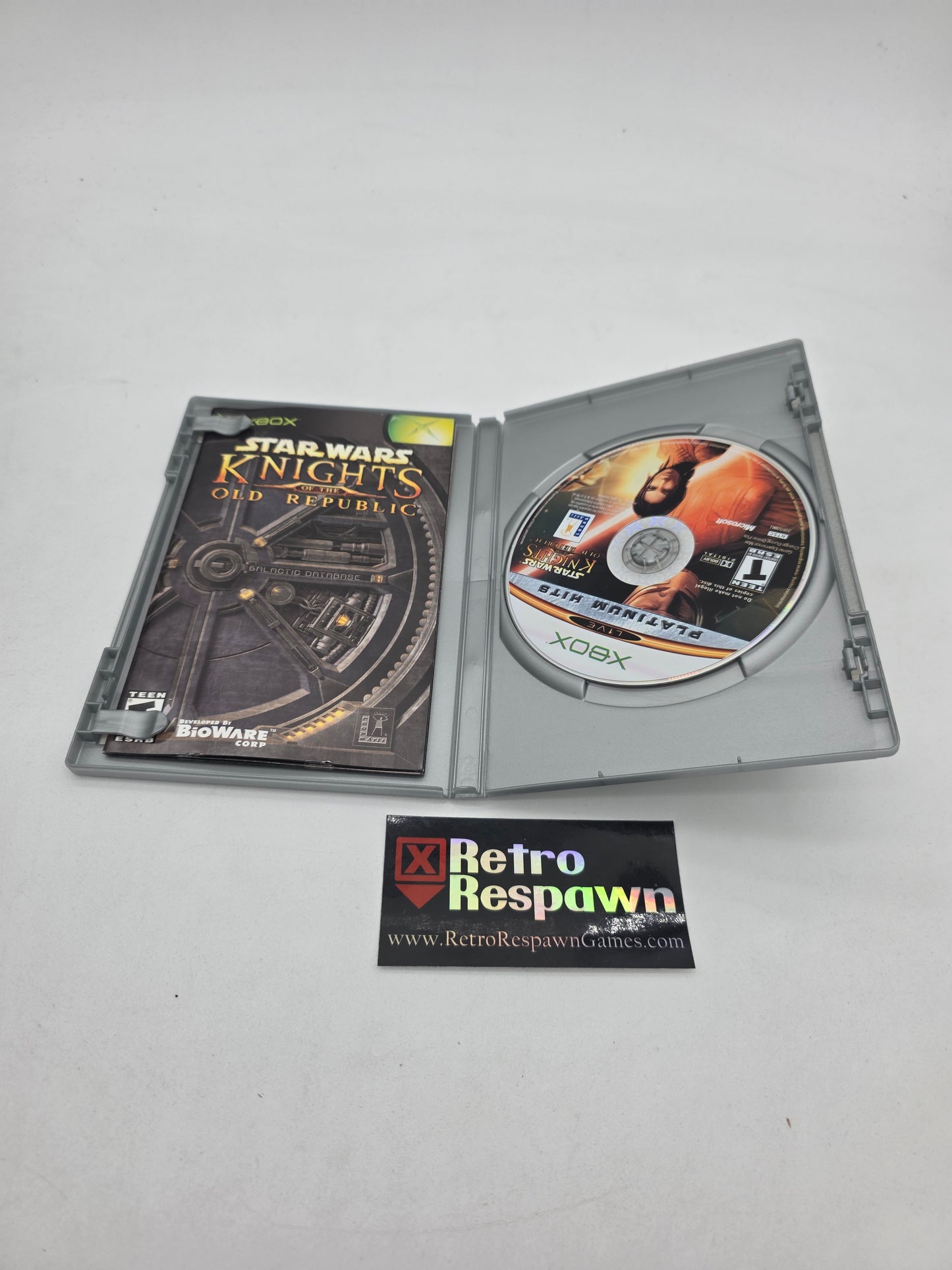 Star Wars Knights of the Old Republic [Platinum Hits] - Xbox (Complete)