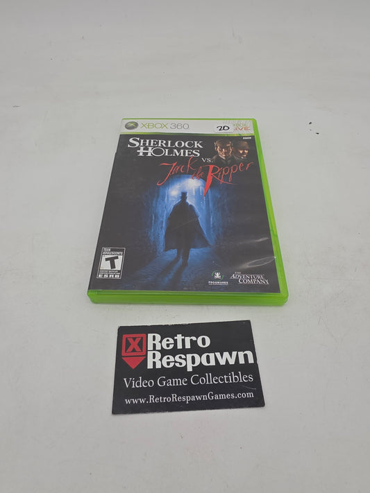 Sherlock Holmes vs Jack the Ripper - Xbox 360 (Complete)