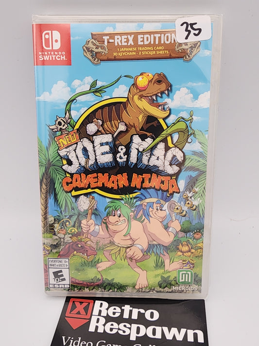 New Joe & Mac Caveman Ninja - Nintendo Switch (Sealed)