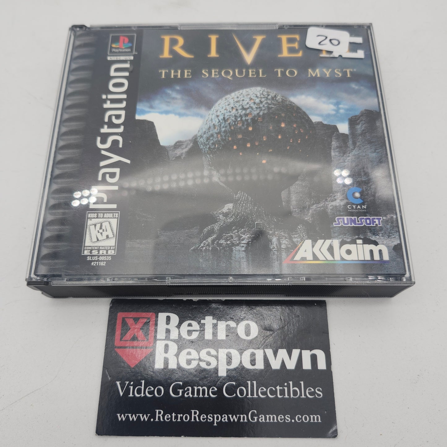 Riven The Sequel to Myst - Playstation (Complete)