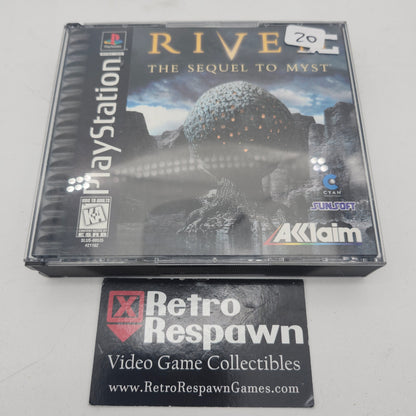 Riven The Sequel to Myst - Playstation (Complete)
