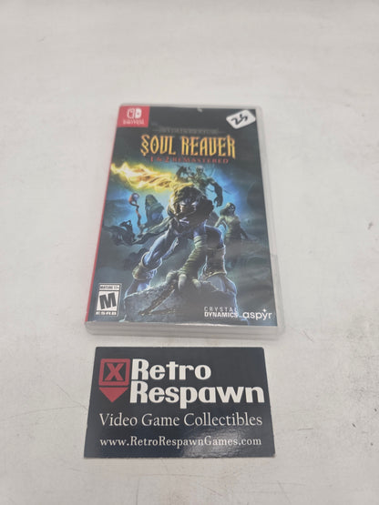 Legacy of Kain Soul Reaver 1 & 2 Remastered - Nintendo Switch (Complete)