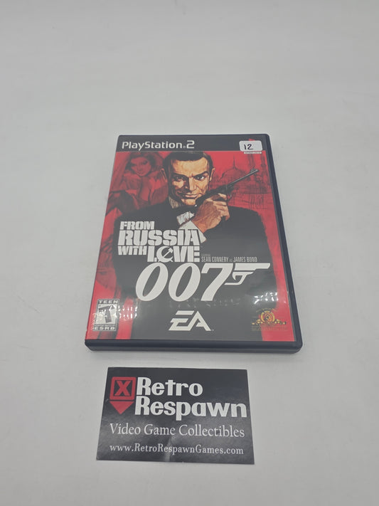 007 From Russia With Love - Playstation 2 (Complete)