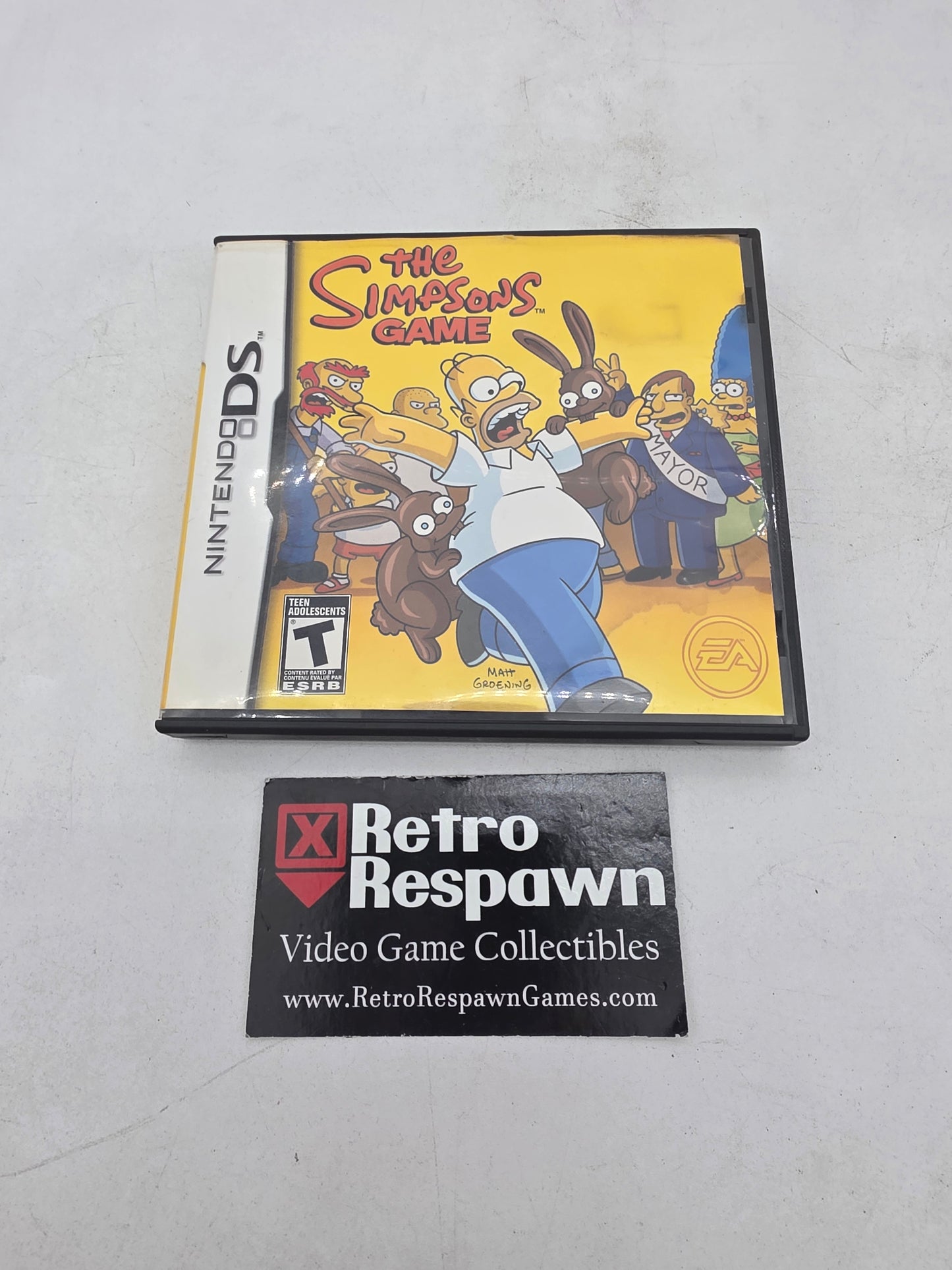 The Simpsons Game - Nintendo DS (Complete)